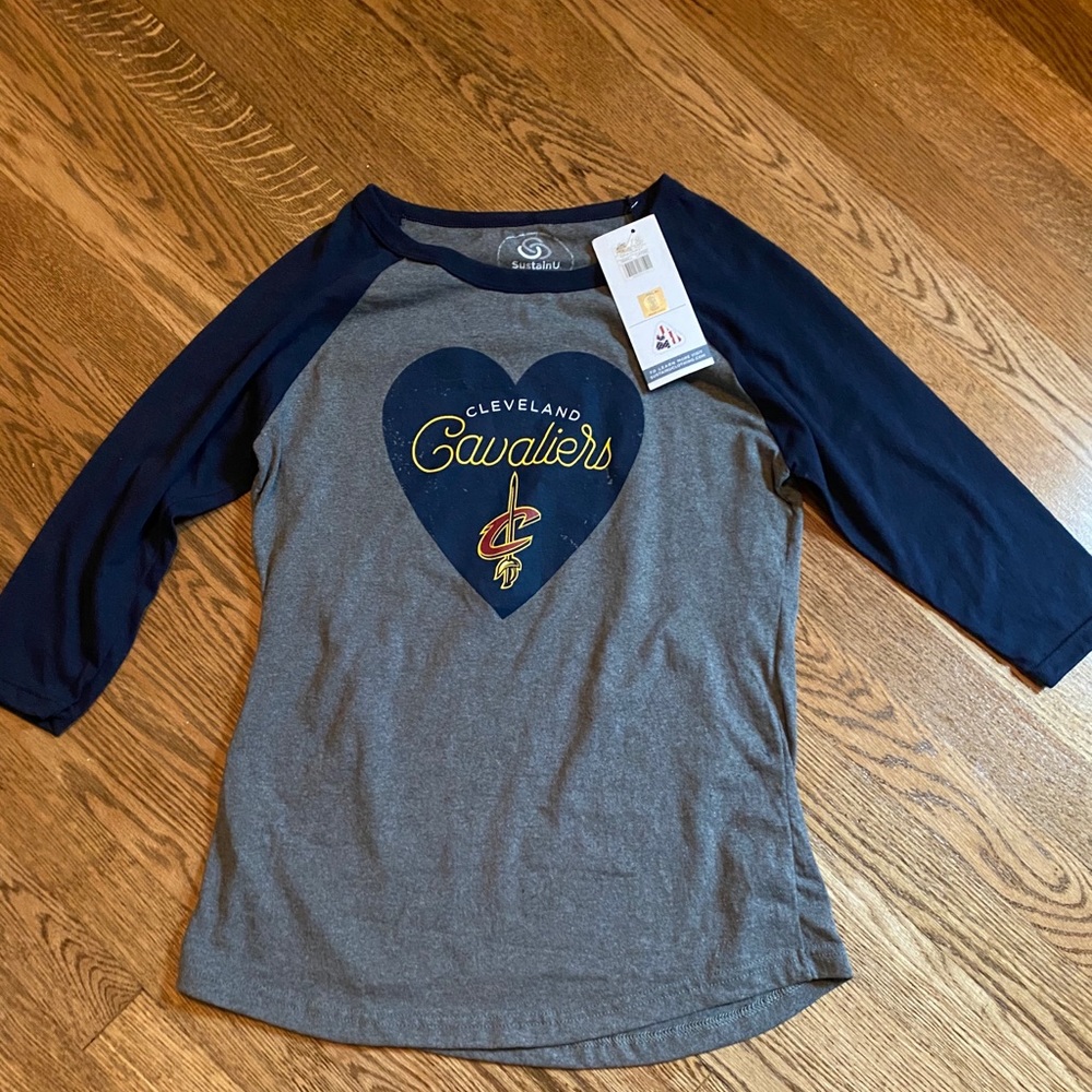 Cleveland Cavaliers 3/4 sleeve tee sustainU